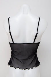 #025 Cami Top Black | c. 199 | Size 6/8