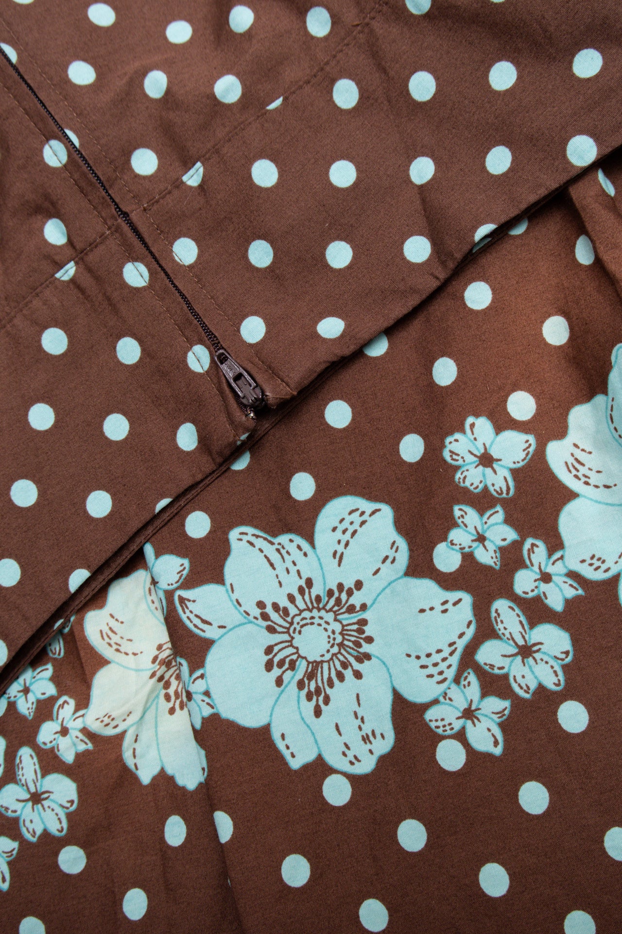 #093 Cato Long Skirt Brown | c. 213 | Size 10