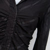 #067 New York & Company Stretch T-shirt Black | c. | Size 8