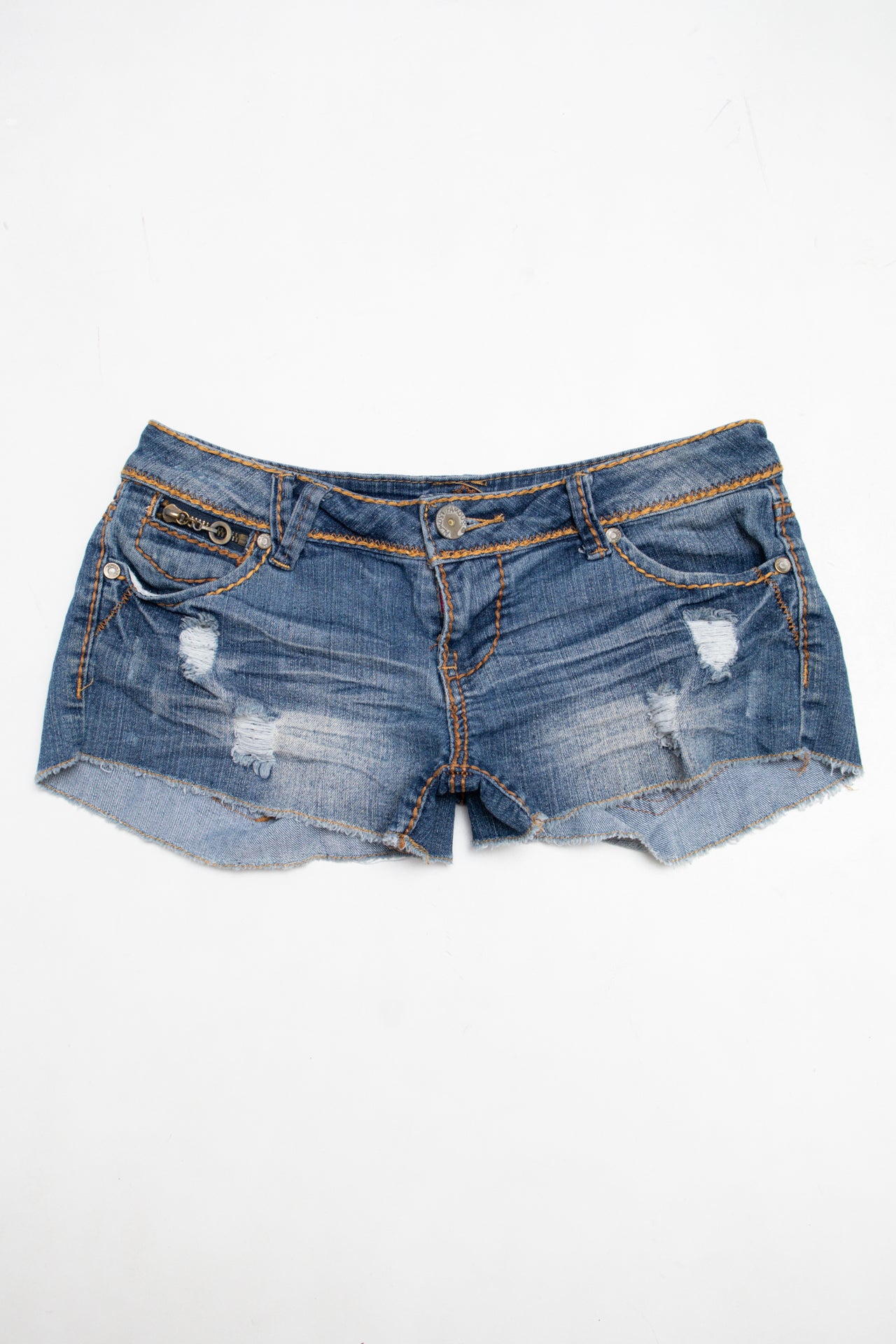 #107 Almost Famous Shorts Blue | c. 204 | Size 8