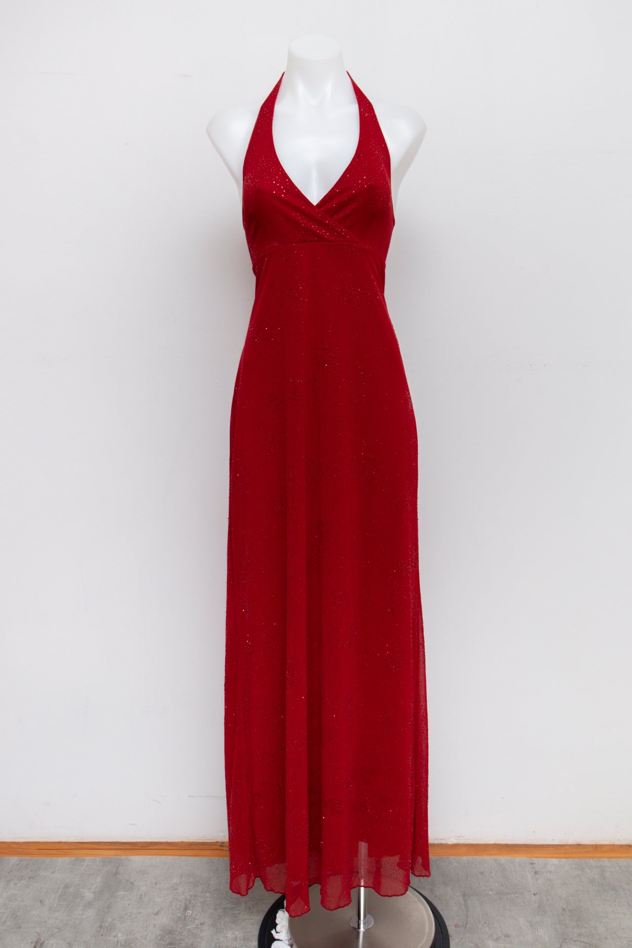 #103 City Triangles Dress Red | c. 193 | Size 12