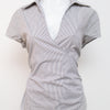 #062 New York & Company T-shirt White | c. | Size 12