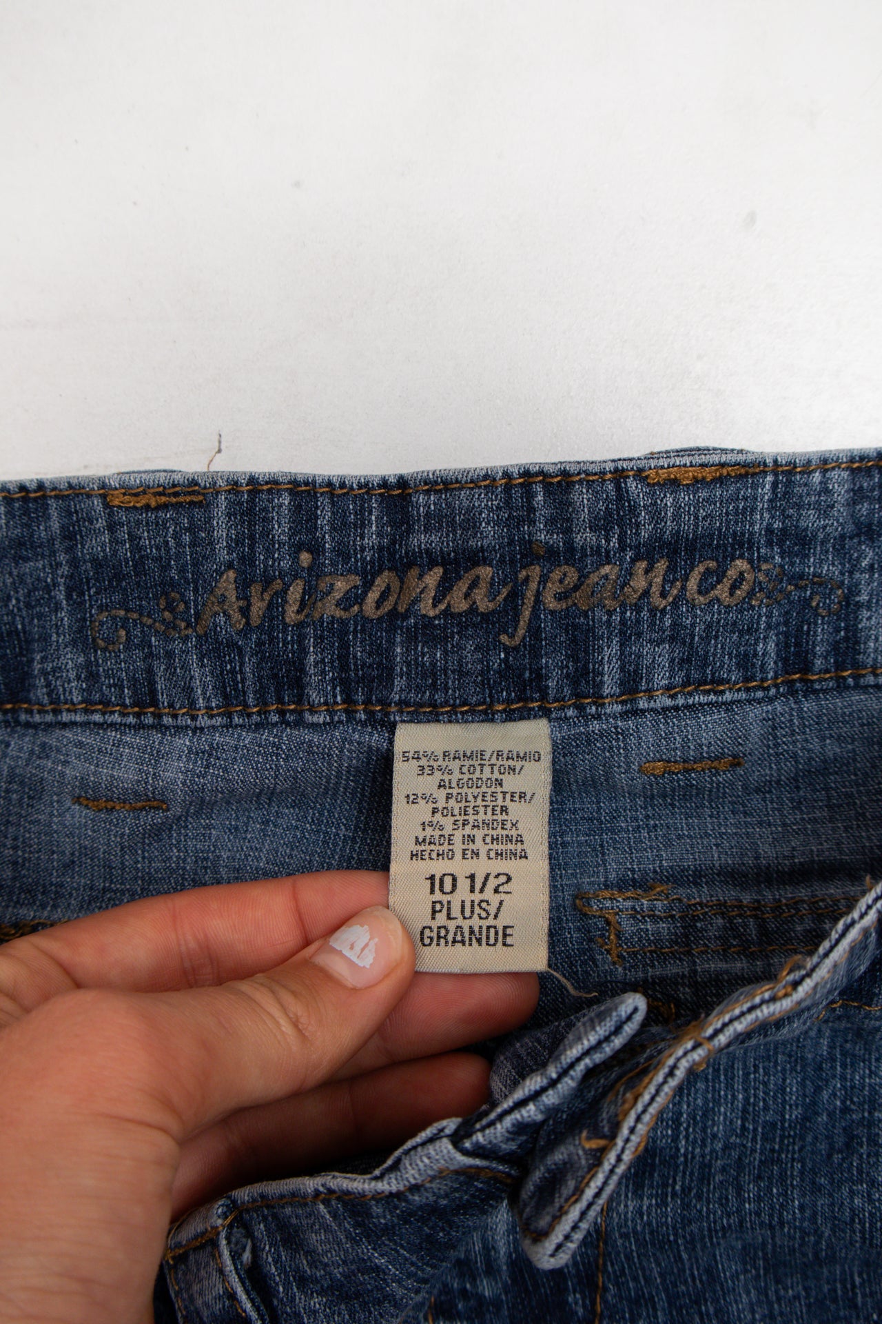 #91 Arizona Jean Co. Jeans Blue | c. 186 | Size 8