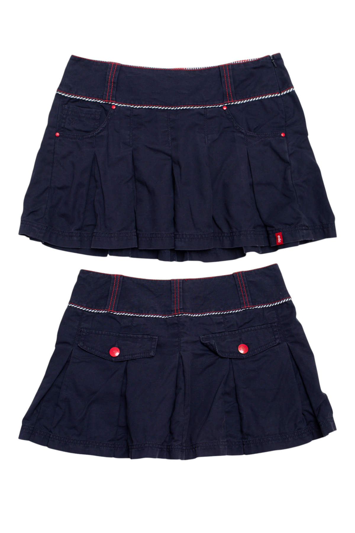 #072 Mini Skirt Navy | c. 204 | Size 10