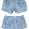 #184 L.e.i. Ashley Lauren Booty Short Blue | c. 209 | Size 8