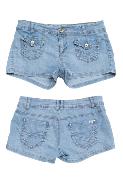 #184 L.e.i. Ashley Lauren Booty Short Blue | c. 209 | Size 8
