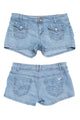 #184 L.e.i. Ashley Lauren Booty Short Blue | c. 209 | Size 8