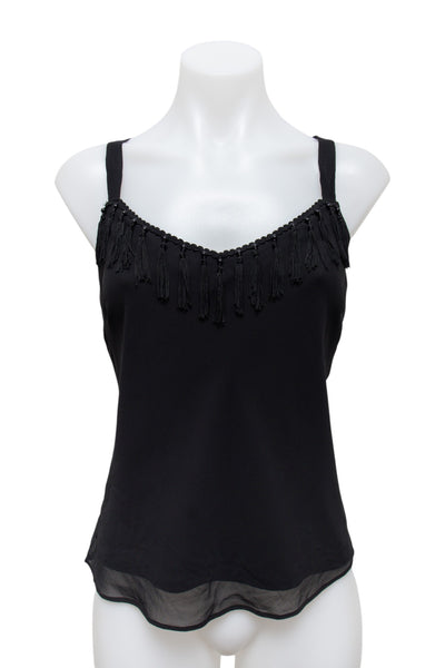 #87 Leslie Fay Cami Top Black | c. 191 | Size 10