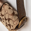 #201 Coach Shoulder Bag Brown | c. | Size