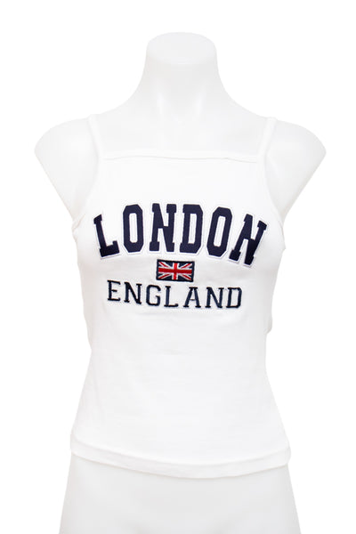 #56 Sports Club Cami Top White | c. 196 | Size 6