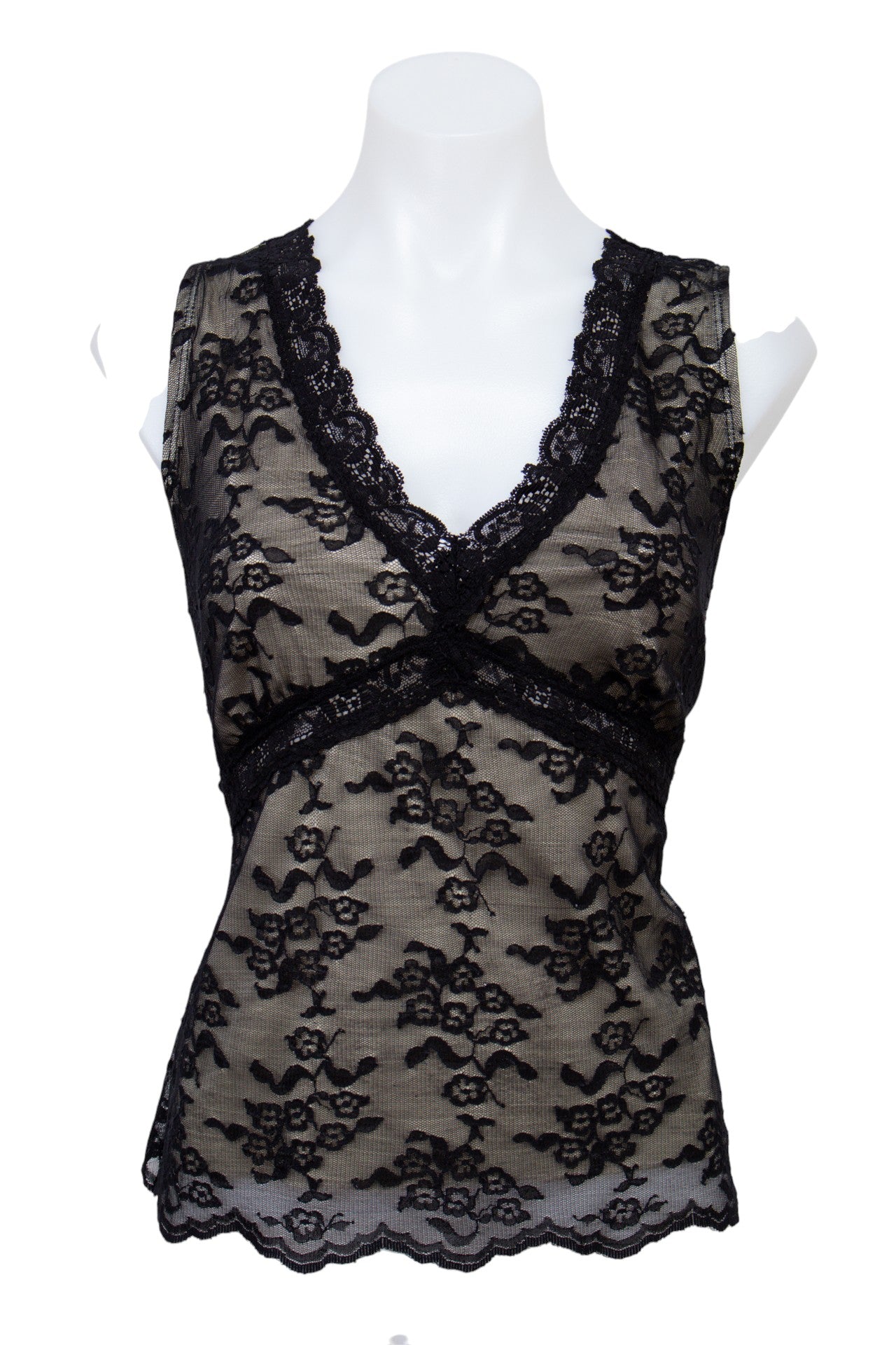 #060 Worthington Stretch Camisole Top Black | c. 200 | Size 12