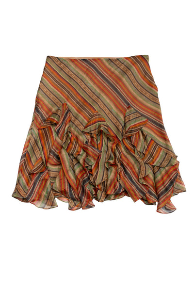 #124 Lauren Ralph Lauren Skirt Brown | c. 193 | Size 12