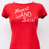 #76 Xoxo T-shirt Red | c. 198 | Size 6/8