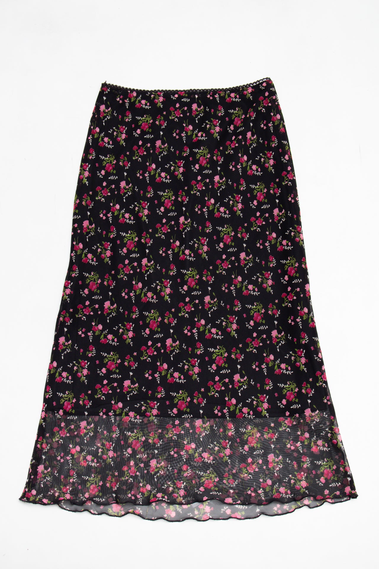 #108 Kara Long Skirt Black | c. 213 | Size 6
