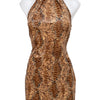 #123 Formula X Mini Skirt Brown | c. 199 | Size 8