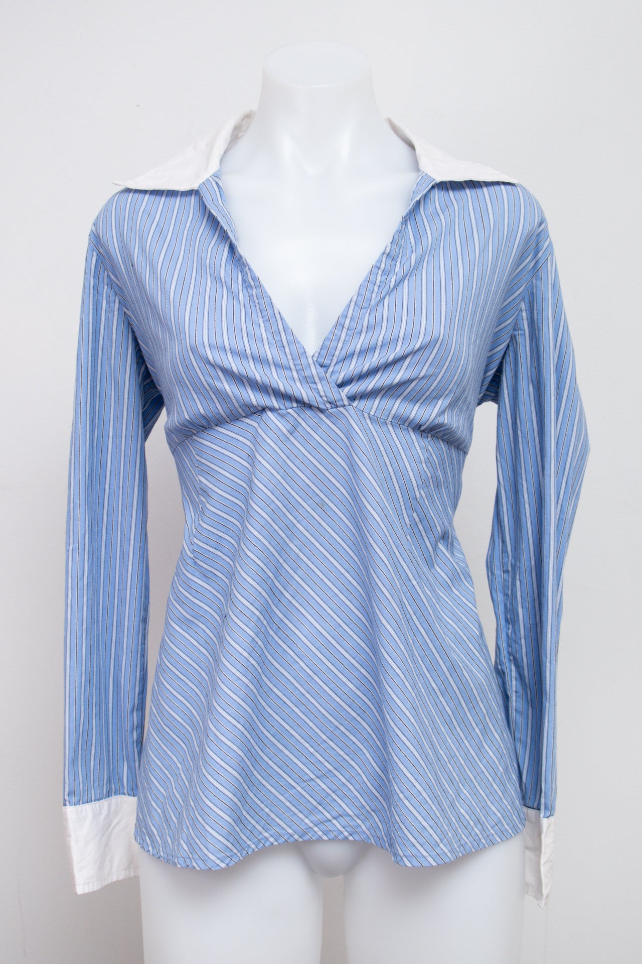 #055 Oh!mamma Long Sleeve Blue | c. 213 | Size 10