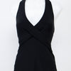 #066 Vol.1 Halter Top Black | c. 207 | Size 8