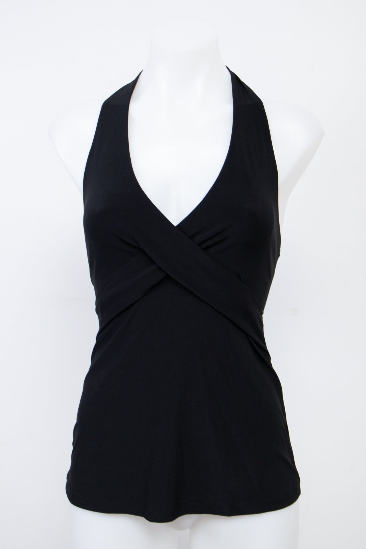 #066 Vol.1 Halter Top Black | c. 207 | Size 8