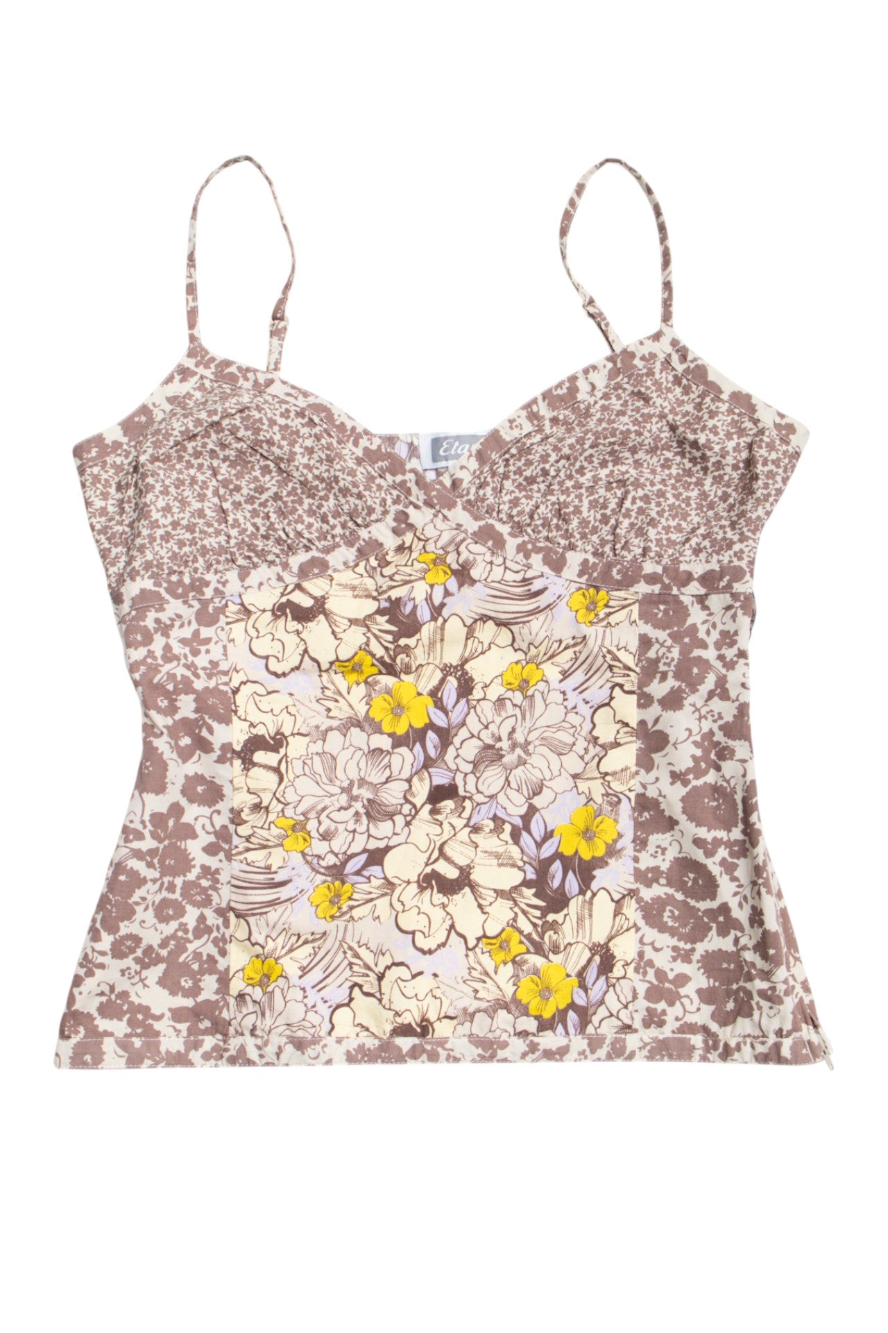 #165 Etam Cami Top Brown | c. 192 | Size 6