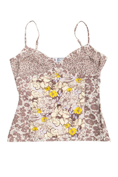 #165 Etam Cami Top Brown | c. 192 | Size 6