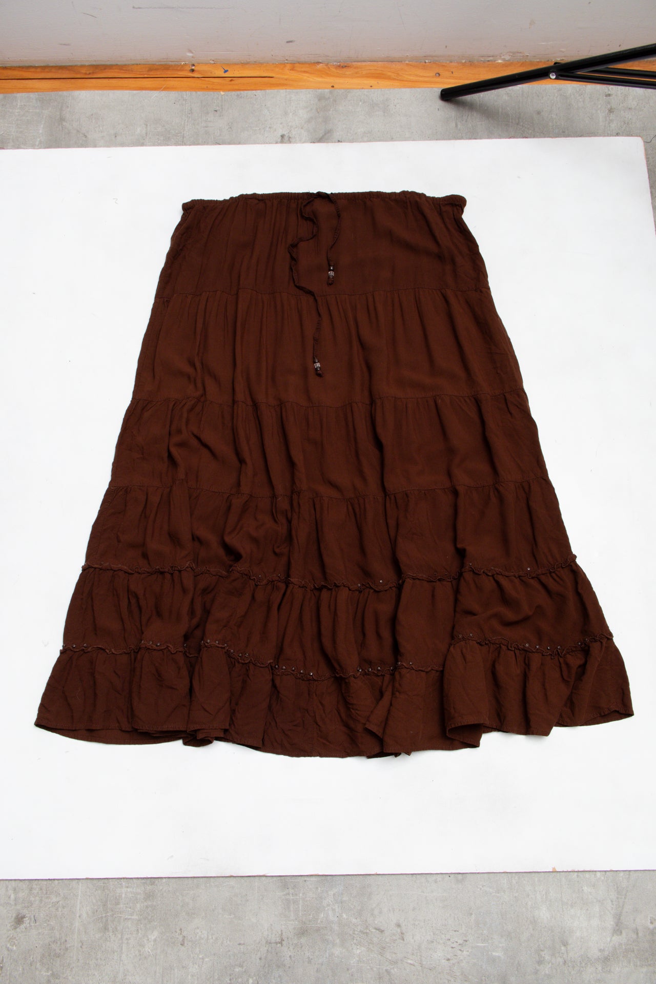 #123 White Stag Skirt Brown | c. 193 | Size 18