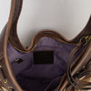 #178 Coach Shoulder Bag Brown | c. 206 | Size
