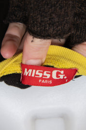 # Miss G. Paris Baby Tee Black | c. 211 | Size 8
