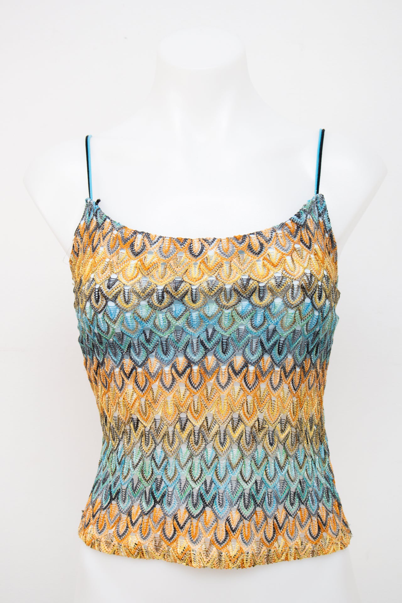 #036 Fuego Cami Top Blue | c. 202 | Size 8