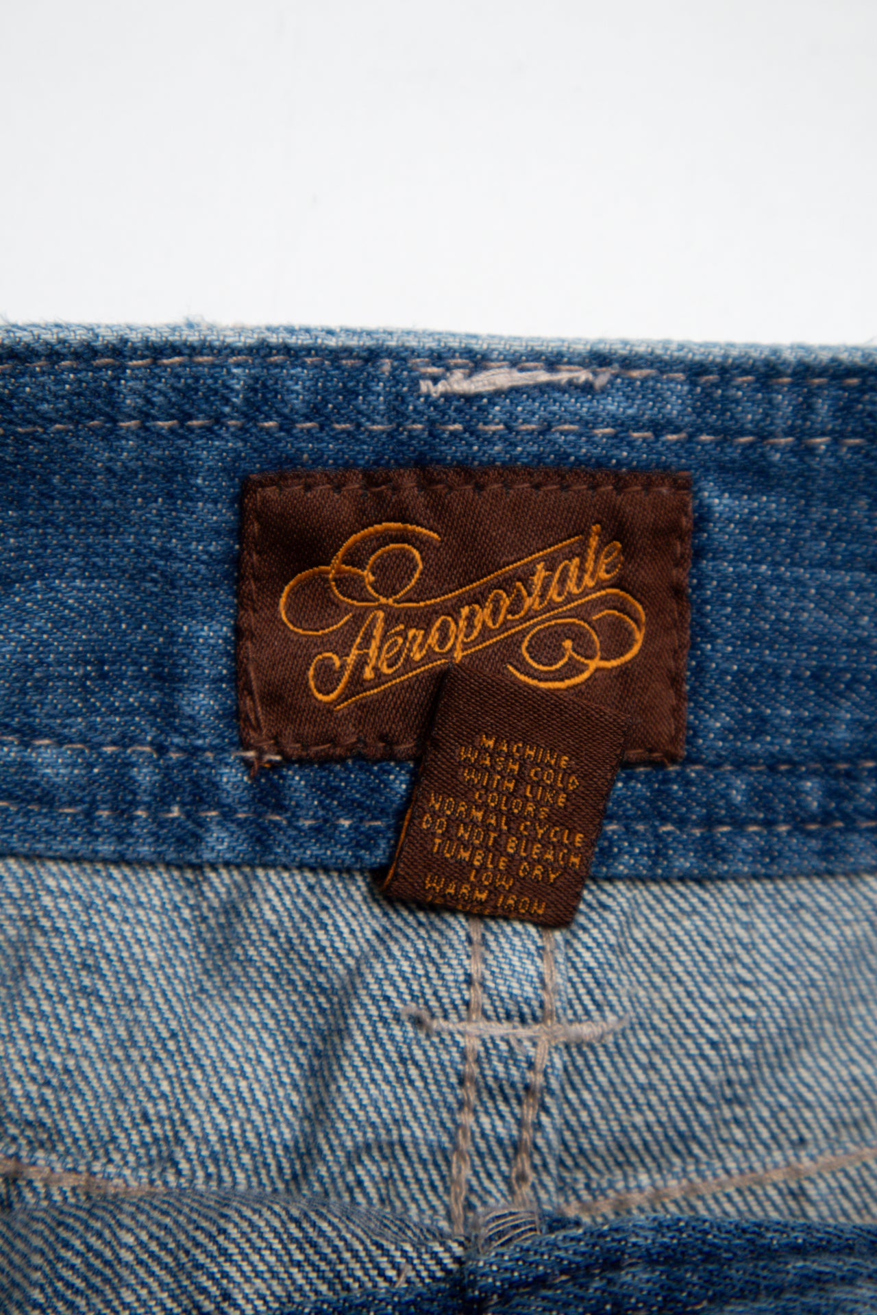 #155 Aeropostale Mini Skirt Blue | c. 200 | Size 6