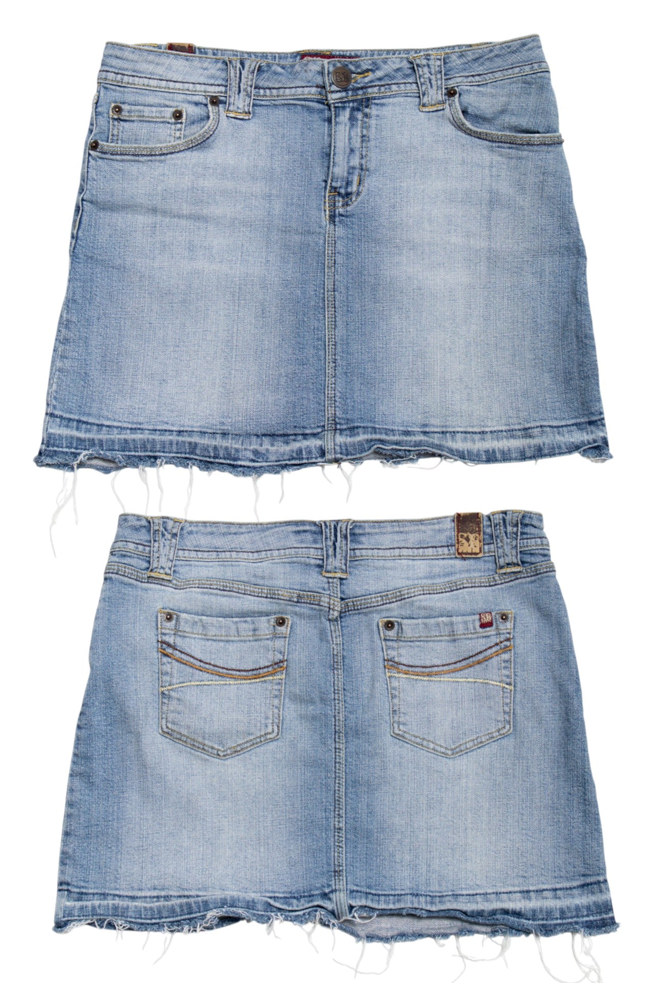 #180 B. Sweet Mini Skirt Blue | c. 191 | Size 10