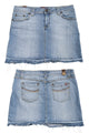 #180 B. Sweet Mini Skirt Blue | c. 191 | Size 10