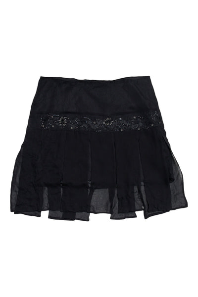 #190 Clio Mini Skirt Black | c. 207 | Size 10
