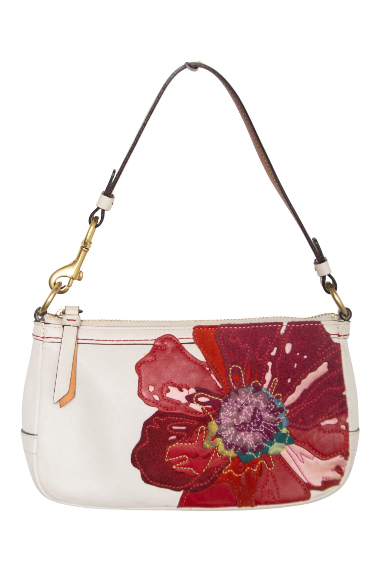 #179 Coach Shoulder Bag White | c. 179 | Size