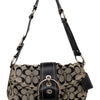 #207 Coach Shoulder Bag Black | c. 190 | Size
