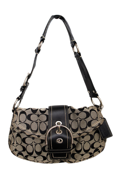 #207 Coach Shoulder Bag Black | c. 190 | Size