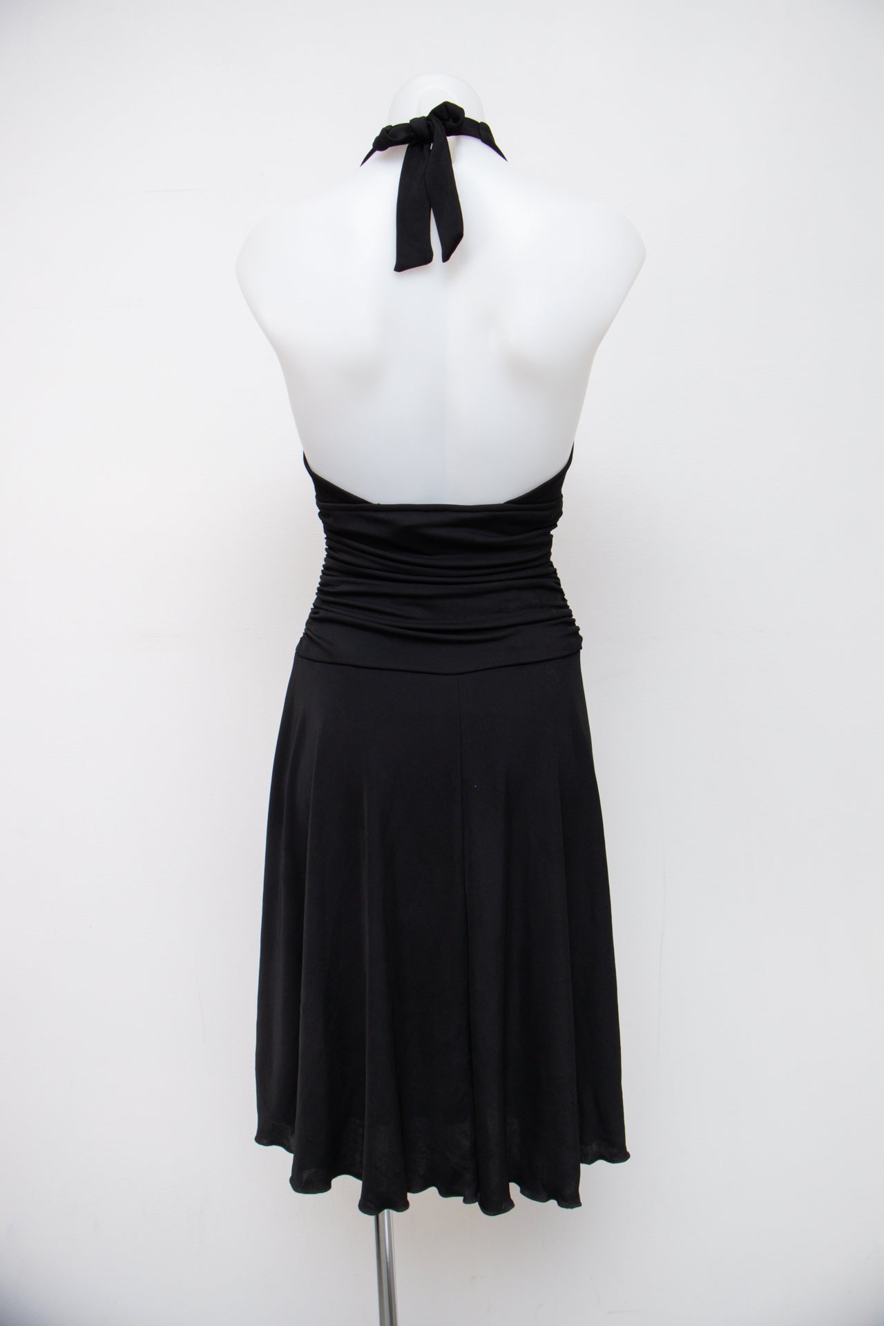 #157 Connected Apparel Halter Top Black | c. 195 | Size 8
