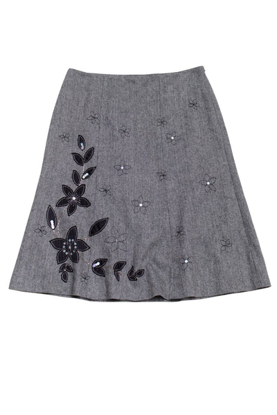 #143 Jones New York Country Skirt Gray | c. 193 | Size 8