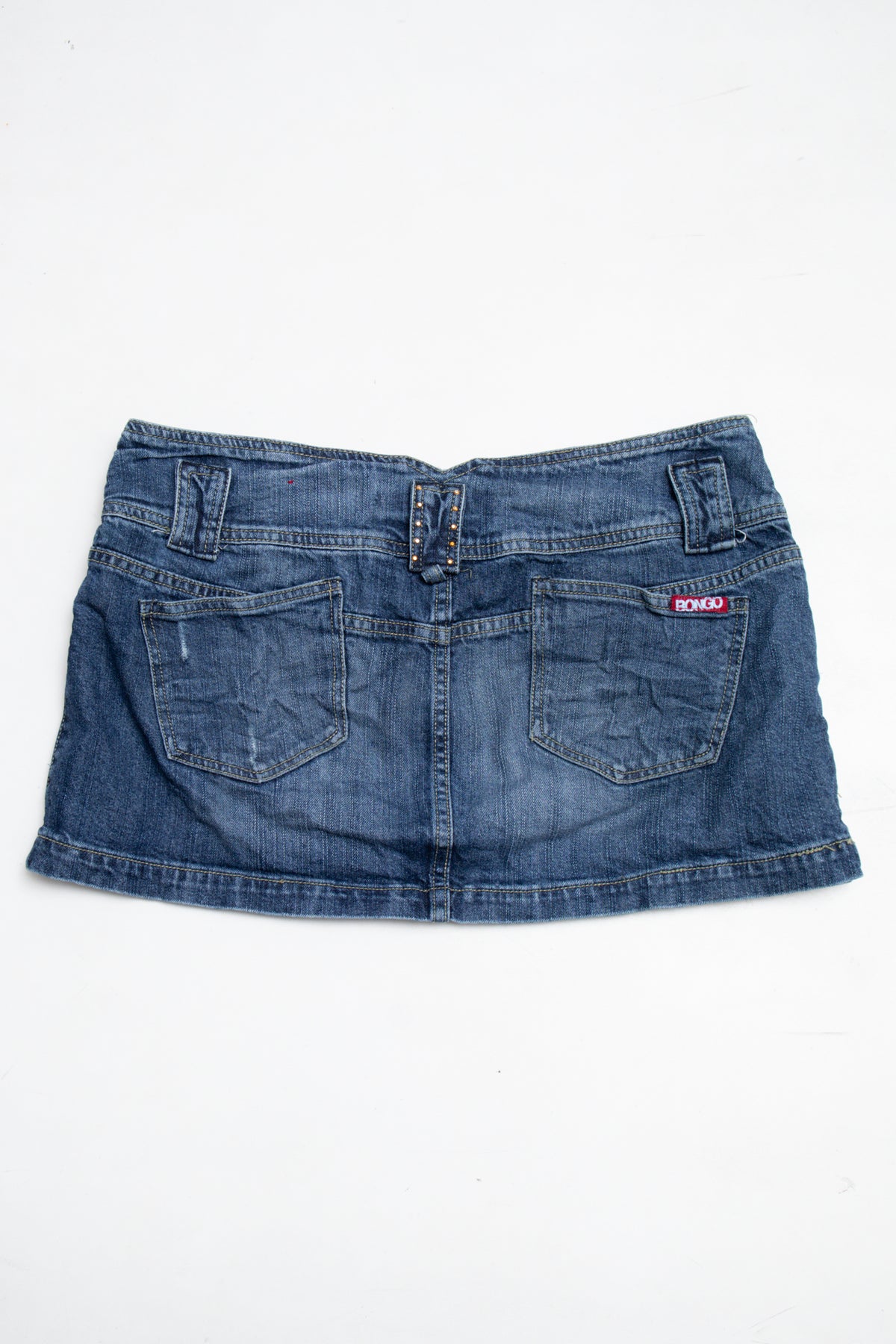 #155 Bongo Mini Skirt Blue | c. 209 | Size 12