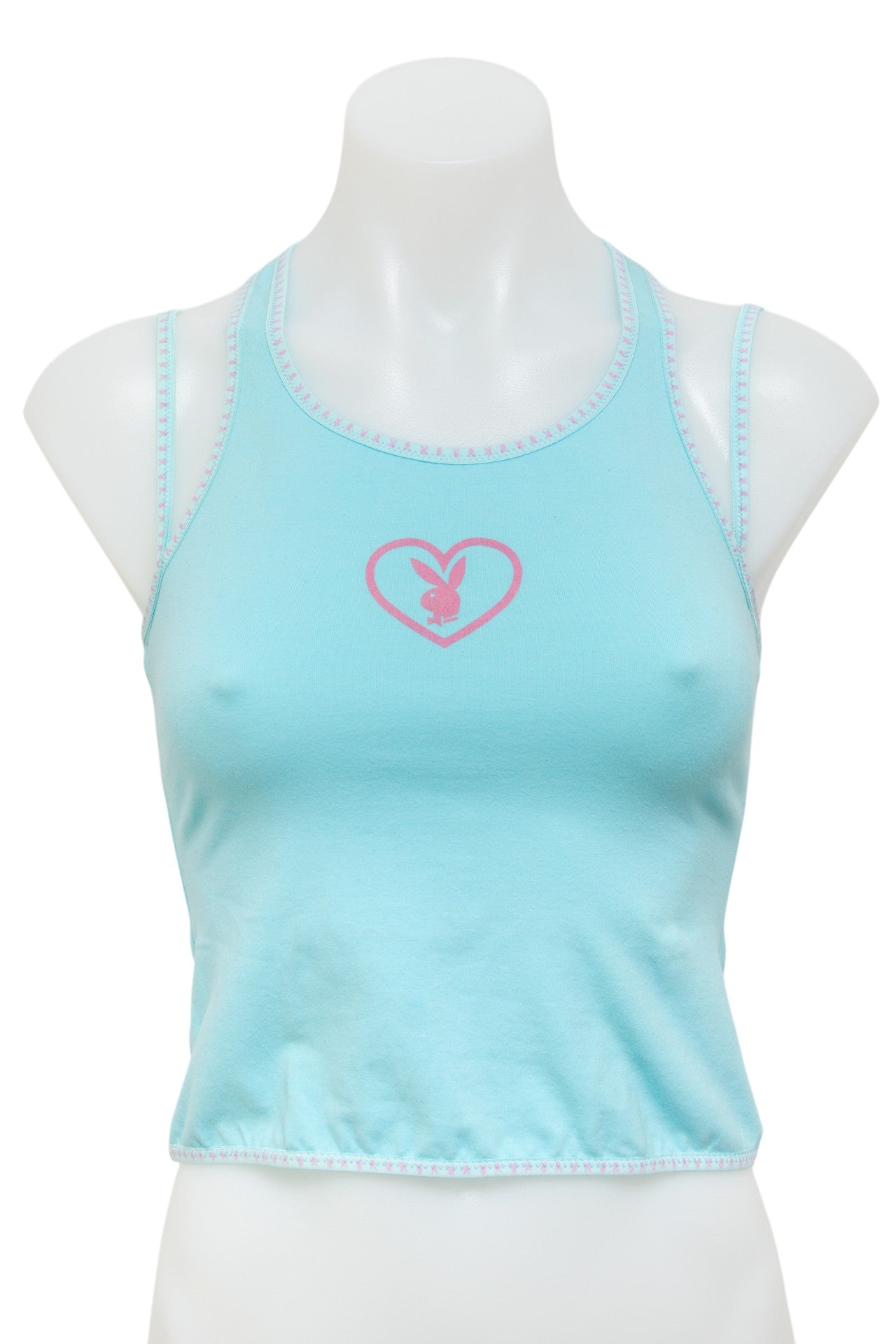 #14 Playboy Intimates Tank Top Blue | c. 185 | Size 8/10