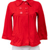 #134 Stradivarius T-shirt Red | c. 198 | Size 6