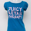 #52 Juicy Couture (label Text Visible: “juicy Couture”) T-shirt Blue | c. 195 | Size 8/10