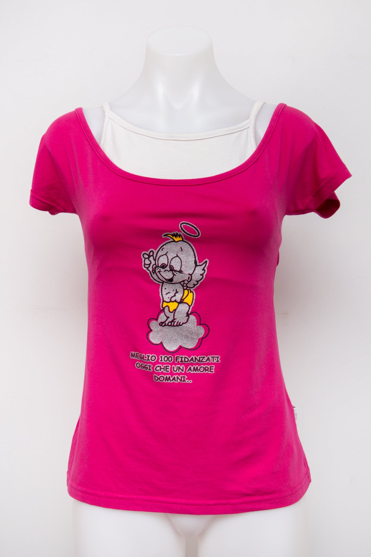 #48 A QA GIRL T-shirt Pink | c. 195 | Size 8