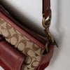#190 Coach Shoulder Bag Brown | c. 196 | Size