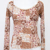 #084 Self Esteem Camisole Top Brown | c. 200 | Size 8