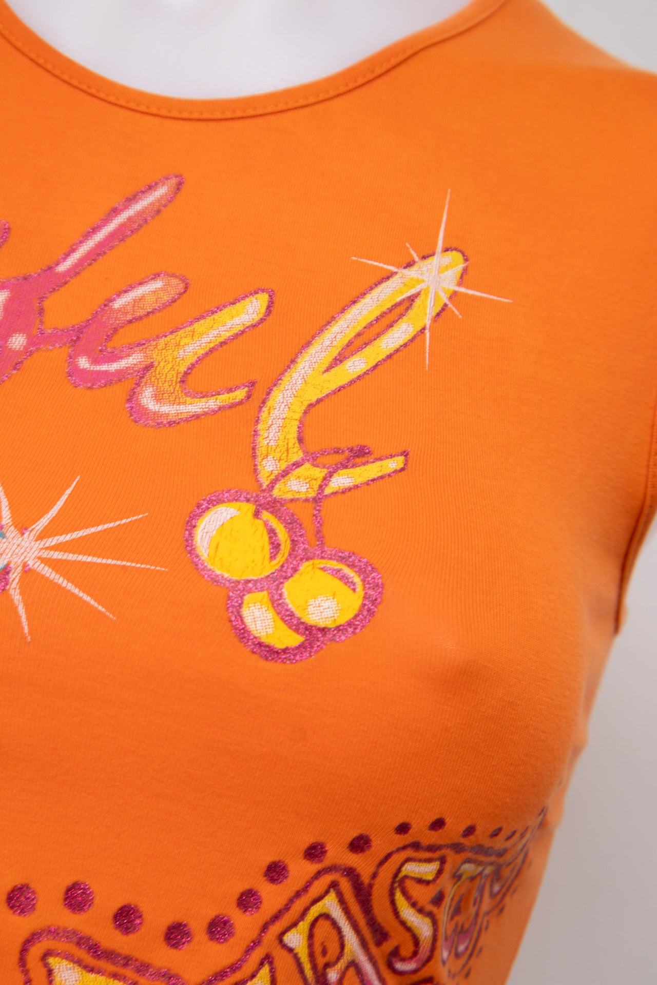 #071 Tank Top Orange | c. 199 | Size 8