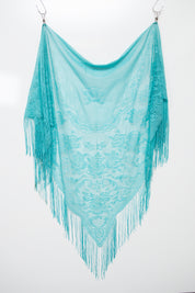 #172 Scarf Blue | c. 210 | Size