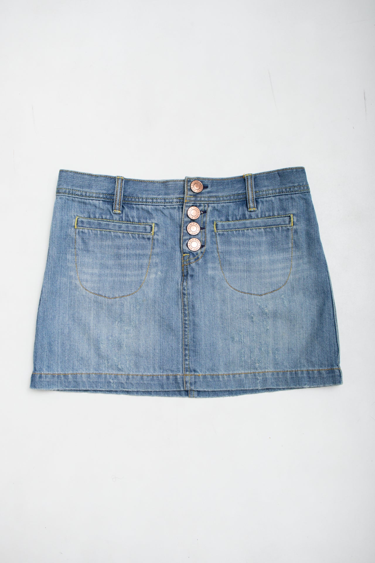 #117 Old Navy Denim Mini Skirt Blue | c. 178 | Size 8