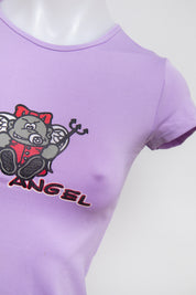 #80 T-shirt Purple | c. 193 | Size 8