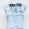 #75 Cami Top Blue | c. 196 | Size 10