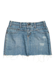 #157 American Eagle Outfitters Mini Skirt Blue | c. 203 | Size 8